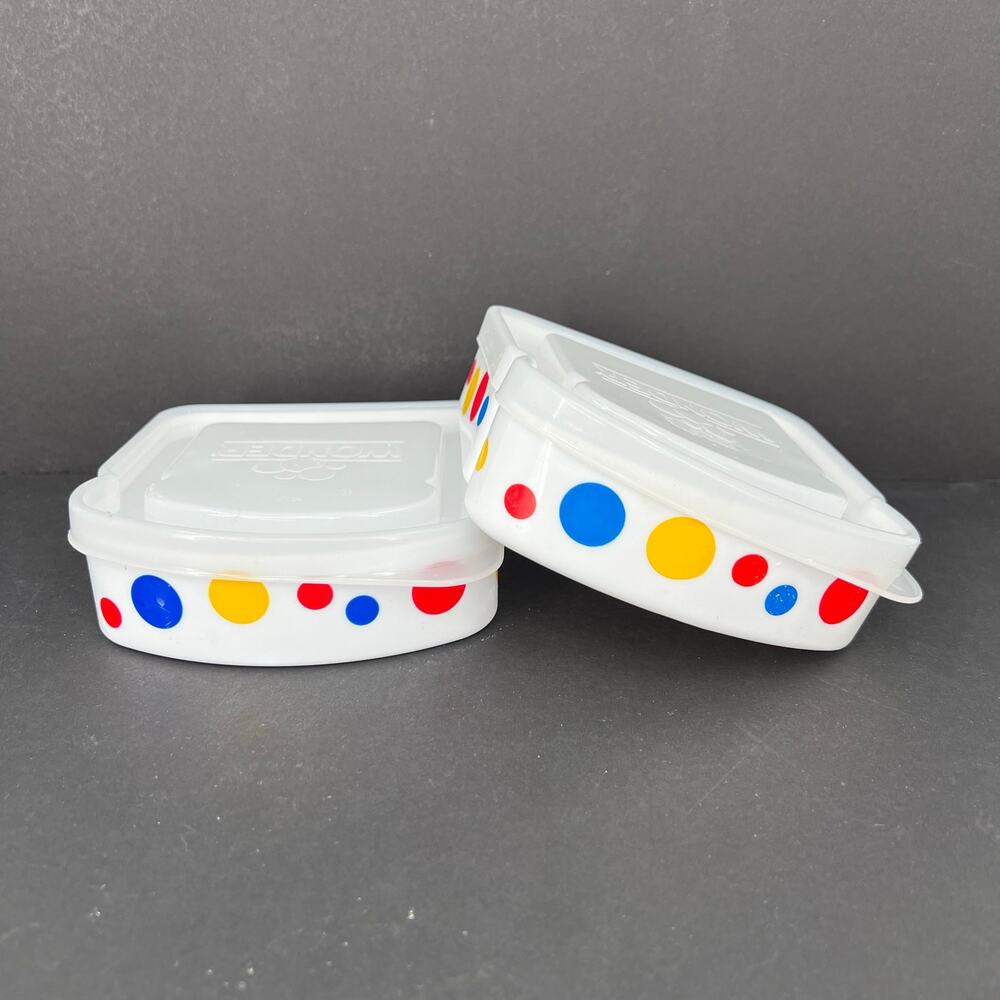 Wonder Bread plastic sandwich containers